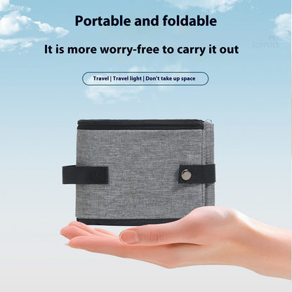 Foldable Cat Litter for Travelling